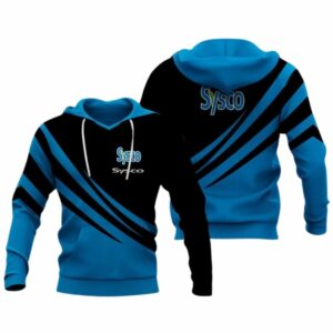 Sysco In My Heart Funny Black And Blue All Over Print Hoodie