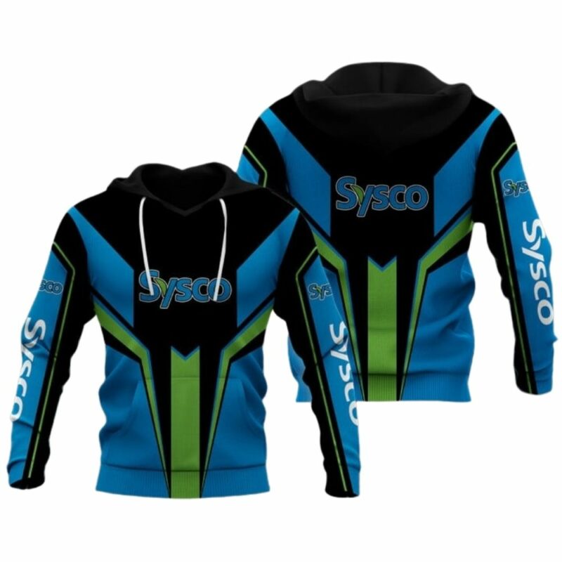 Sysco logo uniform 3d hoodie 1