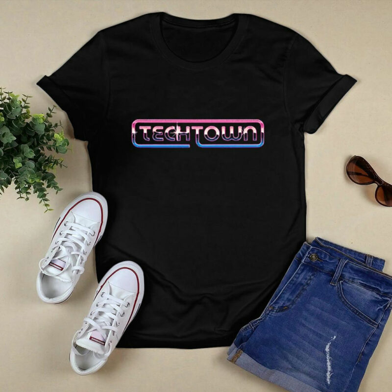 Techtown New Era Front 4 T Shirt