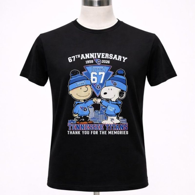 Tennessee Titans Outfit With Snoopy And Charlie Brown 67th Anniversary 1959 2026 1 T Shirt.jpg