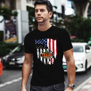 Texas roadhouse american flag independence day 0 T Shirt