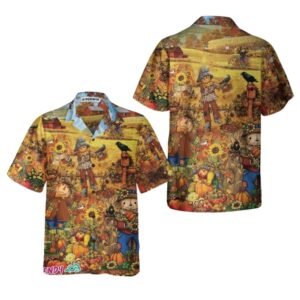 Thanksgiving Harvest Wishes Hawaiian Shirt