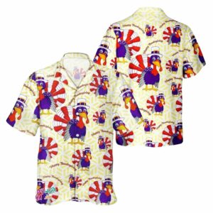 Thanksgiving Turkey Hawaiian Shirt