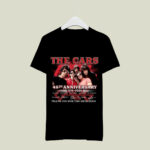 The Cars Rock Band 48th Anniversary 1976 2024 Signature 1 T Shirt