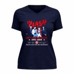 The Clash 50th Anniversary 1976 2026 Thank You For The Memories 9 Womens V Neck.jpg