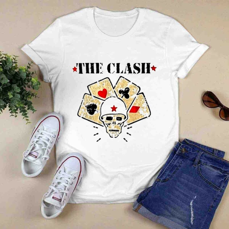 The Clash Skull Suits Straight To Hell 0 T Shirt