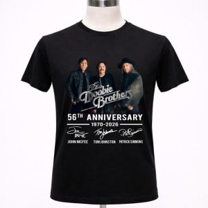 The Doobie Brothers 56th Anniversary 1970 2026 Signature 1 T Shirt.jpg