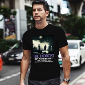 The Exorcist 51st Anniversary 1973 2024 Thank You For The Memories Signature 0 T Shirt