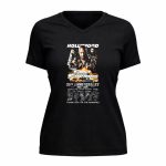 The Fast And The Furious 25th Anniversary 2001 2026 thank you for the memories signature 5 Womens V Neck.jpg