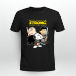 The Force Is Strong With This One Star Wars Snoopy 2 T Shirt