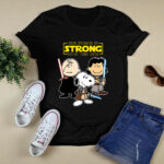 The Force Is Strong With This One Star Wars Snoopy 4 T Shirt