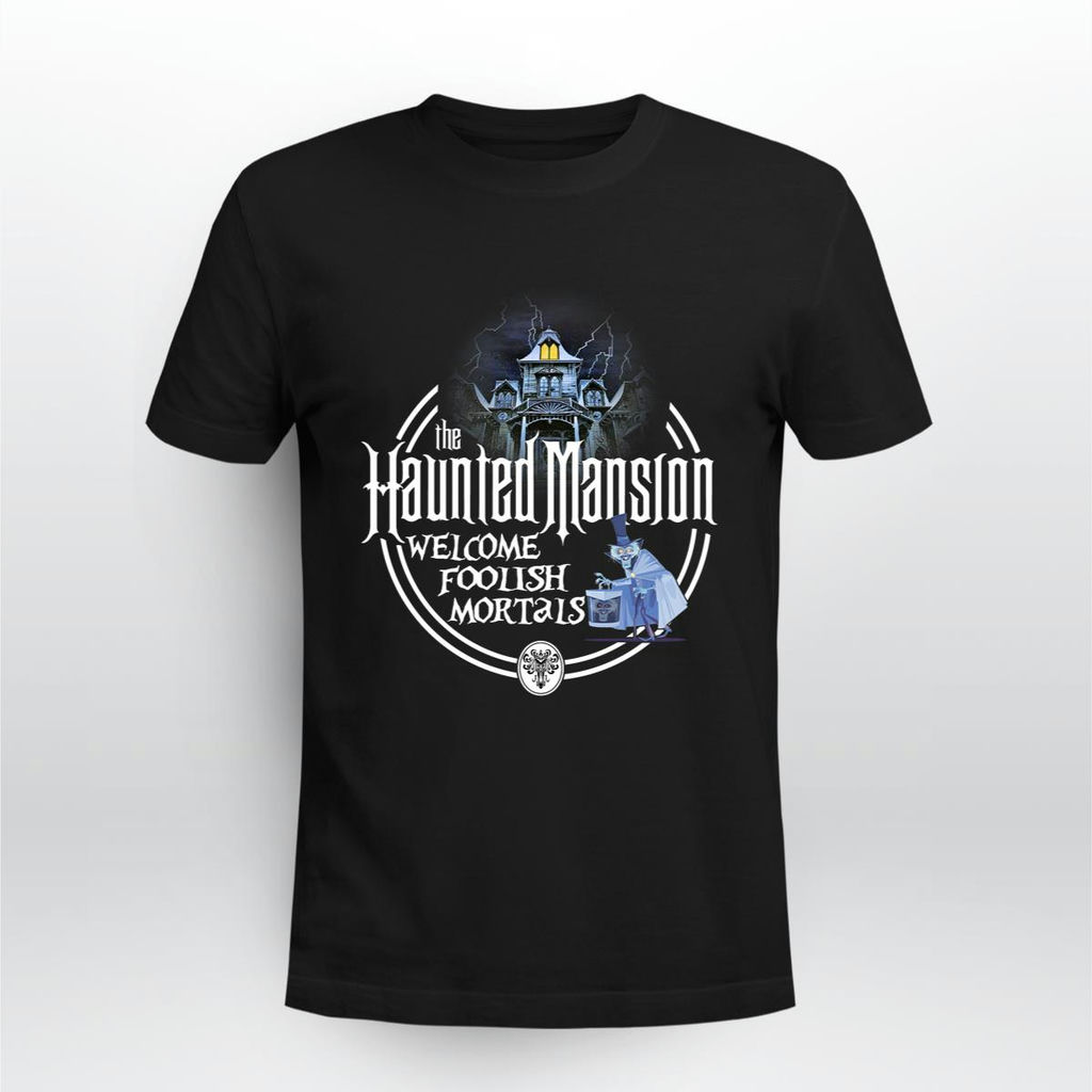 thumbnail image 2 of Welcome Foolish Mortals Haunted Mansion Mirror Door Hanger SVG – Kim 2 of 13