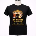The Jonas Brothers 21 Years 2005 2026 Thank You For The Memories 1 T Shirt.jpg