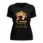 The Jonas Brothers 21 Years 2005 2026 Thank You For The Memories 5 Womens V Neck.jpg
