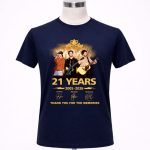 The Jonas Brothers 21 Years 2005 2026 Thank You For The Memories 6 T Shirt.jpg