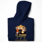 The Jonas Brothers 21 Years 2005 2026 Thank You For The Memories 7 Hoodie.jpg