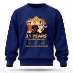 The Jonas Brothers 21 Years 2005 2026 Thank You For The Memories 8 Sweatshirt.jpg
