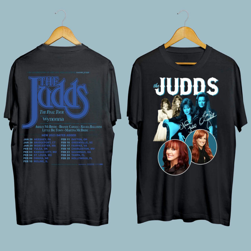 The Judds Final Tour 2023 Front 4 T Shirt