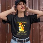 The Lion King 30Th Anniversary 1994 2024 Thank You For The Memories 1 T Shirt