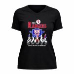 The Rangers 55th Anniversary 1972 2026 thank you for the memories 5 Womens V Neck.jpg
