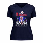 The Rangers 55th Anniversary 1972 2026 thank you for the memories 9 Womens V Neck.jpg