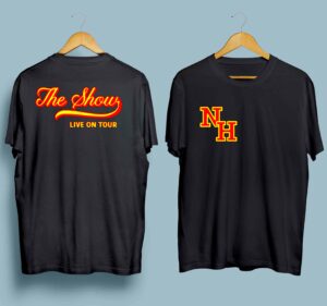 The Show Live On Tour Shirt front