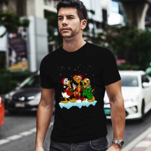 The Three Caballeros Christmas Snow Donald Duck Jose Carioca and Panchito Party 0 T Shirt