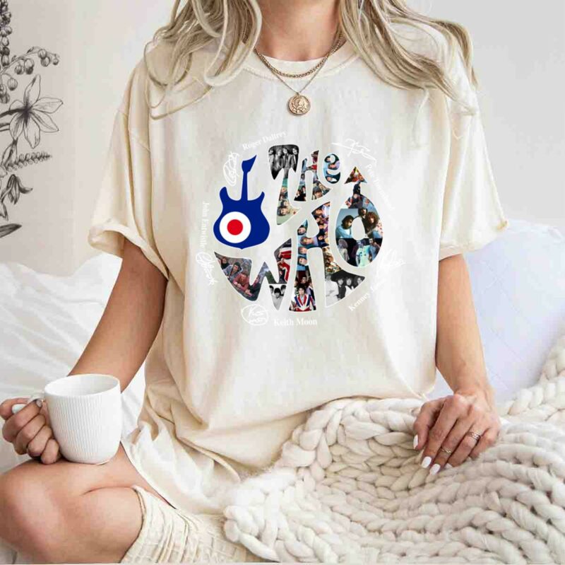 The Who Signatures 5 T Shirt