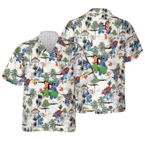 The Adventures Of Stitch Hawaiian Shirt