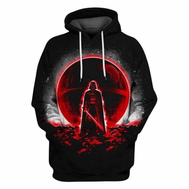 The dark side of the moon star wars 3d hoodie 1
