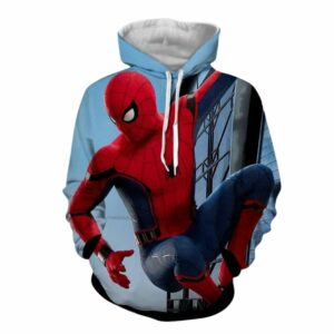 The Look At Spider Man All Over Print Hoodie