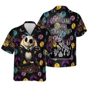 The Nightmare Before Christmas Dreamy Jack Hawaiian Shirt