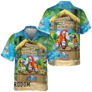 The Ultimate Margaritaville Party Natural Light Hawaiian Shirt