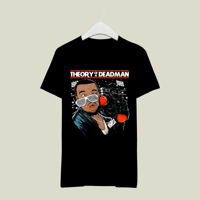 Theory Of A Deadman Hey Kanye Rocks Not Dead Front 4 T Shirt