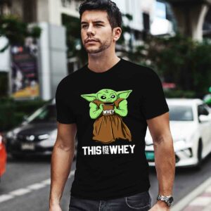 This Is the Whey Gift Muscle Baby Yoda Fitness Workout 0 T Shirt