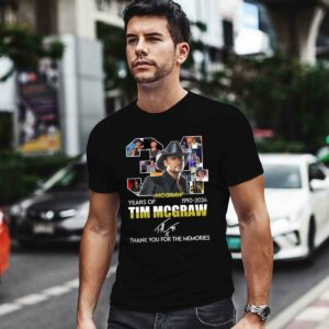 Tim McGraw 1990 2024 Thank your for the memories 4 T Shirt