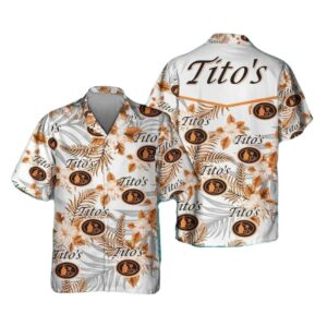 Tito's Floral Leaf Summer Hawaiian Shirt