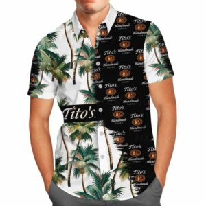 Tito's Handmade Coconut Tropical Hawaiian Shirt
