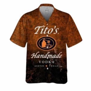 Tito's Handmade Vodka Austin Texas Hawaiian Shirt