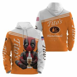 Tito's Time With Deadpool All Over Print Hoodie