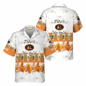 Tito's Vodka Handmade With Pineapple Hawaiian Shirt