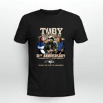 Toby Keith 31st Anniversary 1993 2024 Thank You For The Memories Signature 1 T Shirt