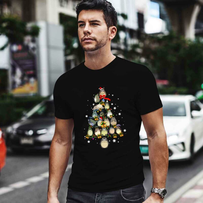 Totoro Christmas Tree 0 T Shirt