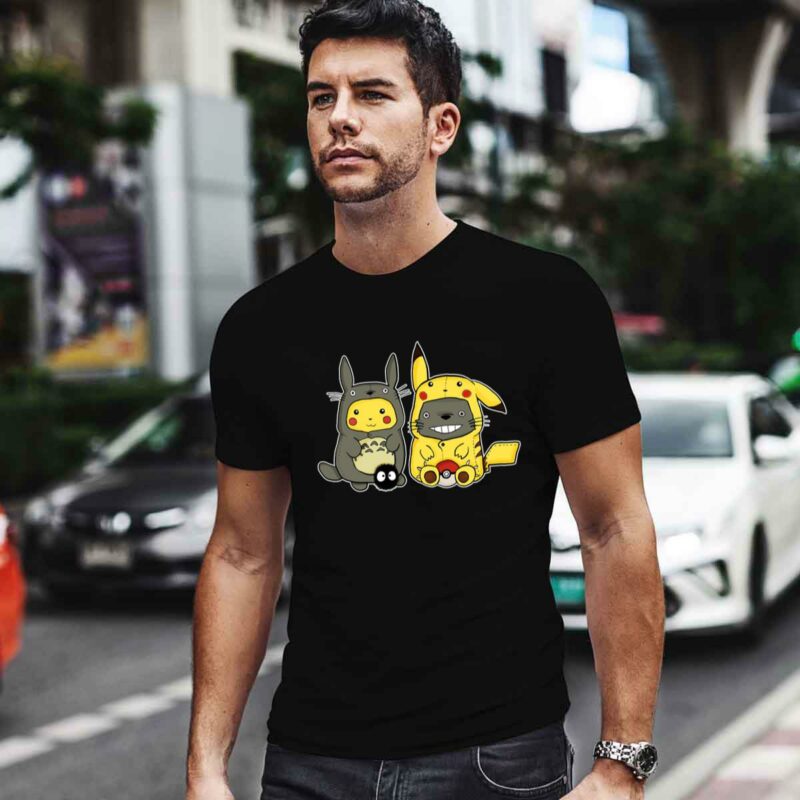 Totoro And Pikachu Are Best Friends 0 T Shirt