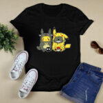 Totoro and Pikachu are best friends 4 T Shirt 1