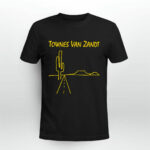 Townes Van Zandt Singer Road Songs 1 T Shirt