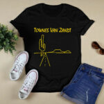 Townes Van Zandt Singer Road Songs 3 T Shirt