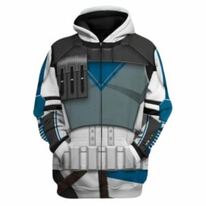 Trooper Halloween Costume Star Wars All Over Print Hoodie
