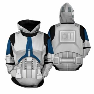 Trooper Star Wars Costume All Over Print Hoodie