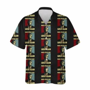 Truump 4th Of July Great Again Independence Day Hawaiian Shirt